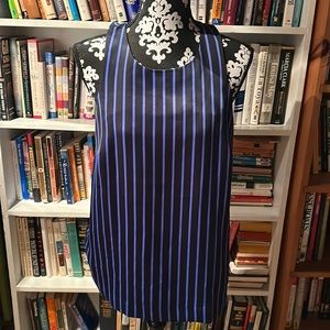 Banana republic striped racer back tank top